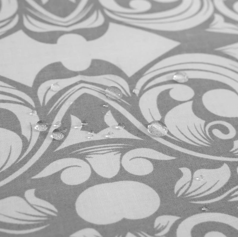 westex Floral Damask Heavy Duty Ironing Board Cover and Pad, Thick 3-Layer Stain Resistant Padding, Elasticized Skirt, Click-to-Close Fastener, 15 x 54 Inch (Board NOT Included, Cover ONLY) - Image 3